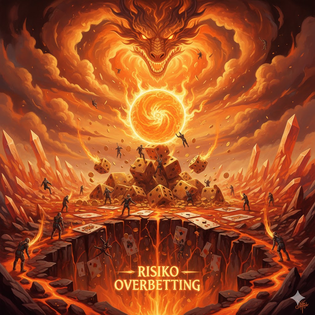 Risiko Overbetting saat Menggunakan Pola Martingale